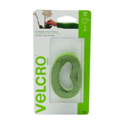 Cinta adhesiva sujetadora para plantas, VELCRO