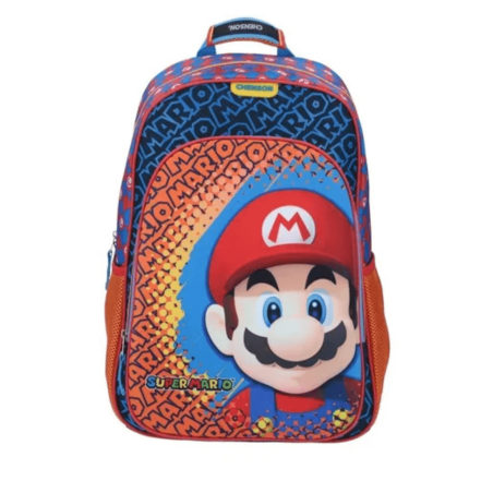 CHENSON Mochila Grande Azul Mario Boss