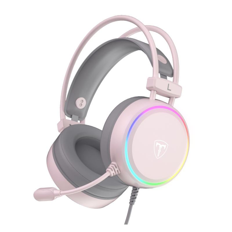 Auriculares Gamer con cable p/ consolas T-RGH304 PINK, T-Dagger