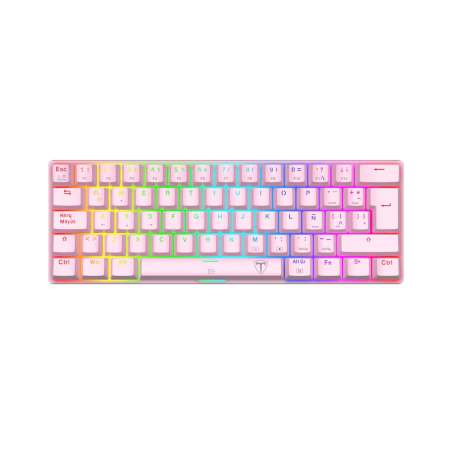 Teclado para computadora gamer T-TGK321 PINK, T-Dagger