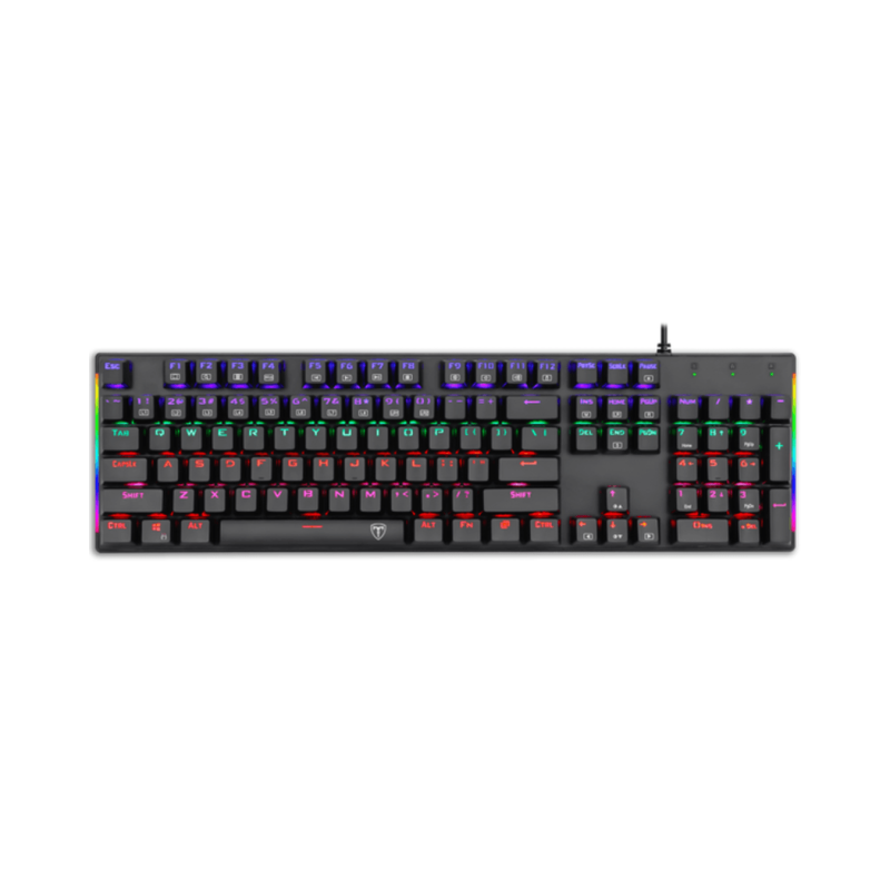 T-DAGGER / T-TGK310BL TECLADO RGB NAXOS