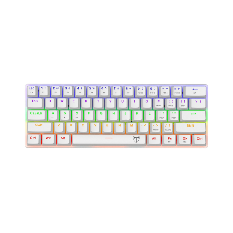 Teclado para computadora gamer T-TGK321 White, T-Dagger