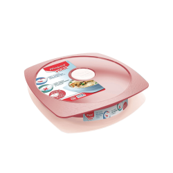 Concept, Plato para Alimentos color rojo, MAPED