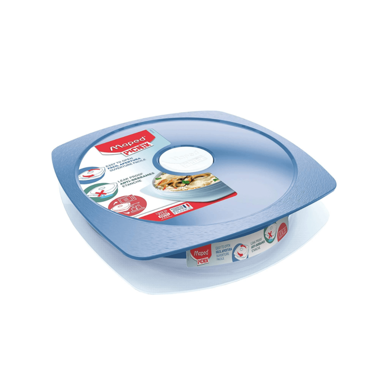 Concept, Plato para Alimentos color azul, MAPED