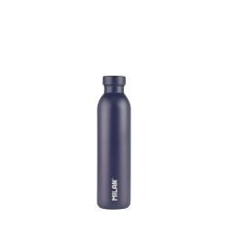 MILAN Botella Isotermica Acero Inox 501ml Azul marino