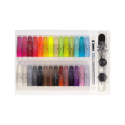 Set de Gelatos (barras acuarelables) de 33 Piezas - Faber-Castell