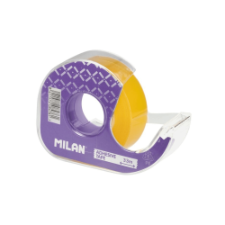 Dispensador de cinta adhesiva + cinta 19x33mm, MILAN