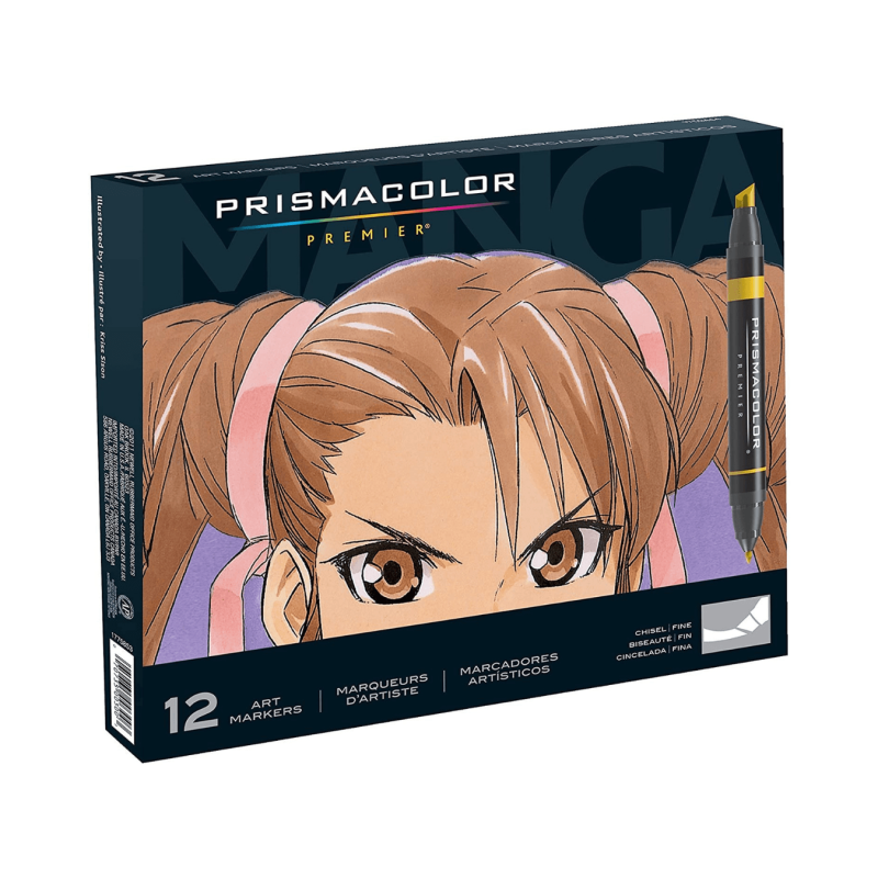 PRISMACOLOR Marcadores Manga Doble Punta 12 Unidades