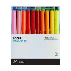 Marcadores Cricut de tinta infusibles, 30 unidades