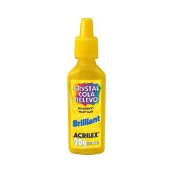 Pegamento brillante amarillo oro 20g ACRILEX
