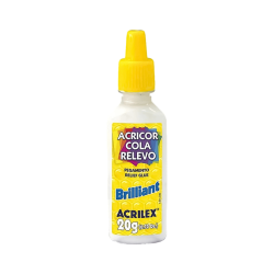 Pegamento brillante blanco 20g ACRILEX