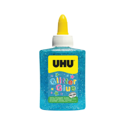Glitter Glue 88.5 ml Azul UHU