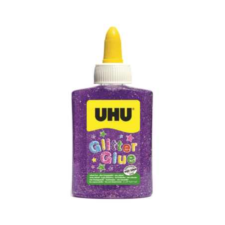 Pegamento Glitter Glue UHU Morado 88.5ml
