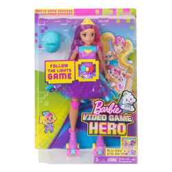 Héroe de video juego c/luz, BARBIE