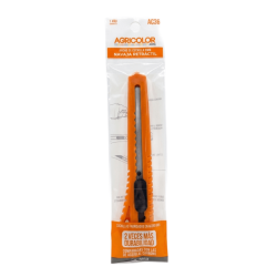 Estilete Retráctil 9mm Cutter Plástico - ACRICOLOR