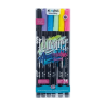 Marcadores long doble punta pincel x6 MOOVING - jobbi