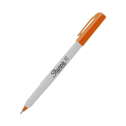 Marcador permanente ultra fine naranja, SHARPIE
