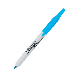 Marcador retractable turquesa, SHARPIE