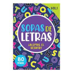 Libro de Sopa de Letras con 80 pag - RITO