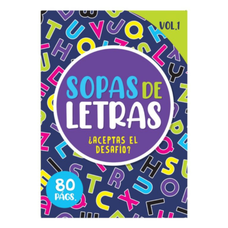 Libros de Sopa de Letras con 80 pag - Dreams Art