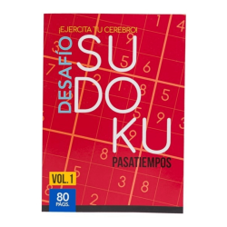 Libro Desafío Sudoku de 80 Pag - Dreams Art