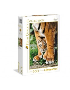 Rompecabezas tigre bengal  500 pzas, CLEMENTONI