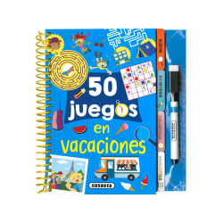 Libro Didáctico 50 Juegos De Vacaciones - Dreams Art