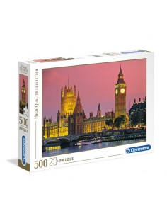 Rompecabezas Londres de 500 piezas, CLEMENTONI
