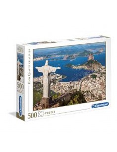 Rompecabezas río de janeiro de 500 piezas, CLEMENTONI