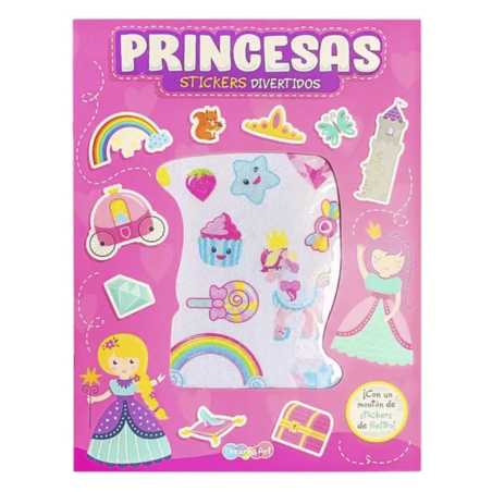 Libros de Actividades con Stickers De Fieltro - Dreams Art