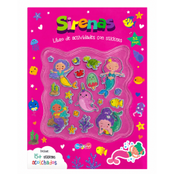 Libros de Actividades con Stickers Acolchados - Dreams Art