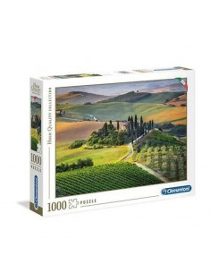 Rompecabezas toscana Italia de 1000 piezas, CLEMENTONI