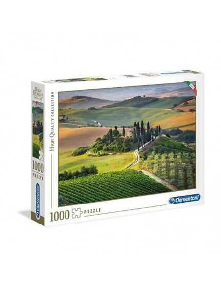 Rompecabezas toscana Italia de 1000 piezas, CLEMENTONI