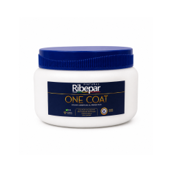 Pintura Acrílica One Coat Mate, 250g Blanca - RIBEPAR