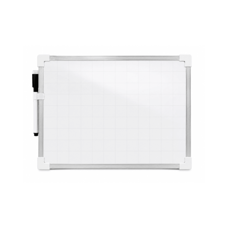 Pizarra Magnética 20x30cm, Doble Cara Blanca - TALBOT