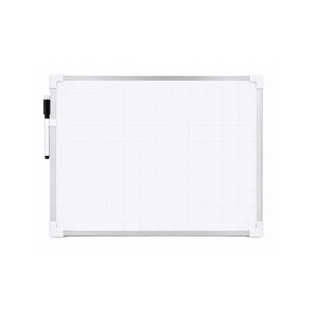 Pizarra Magnética 30x40cm, Doble Cara Blanca - TALBOT
