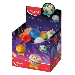 Tajador Metálico Planet (Sacapuntas) - MAPED