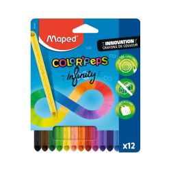 12 Lápices de Colores Infinity 100% Mina - MAPED
