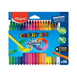 36 Lápices de Colores Infinity 100% Mina - MAPED