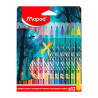12 Marcadores de Colores Colección Dragon - MAPED
