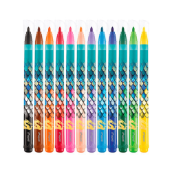 12 Marcadores de Colores Colección Dragon - MAPED