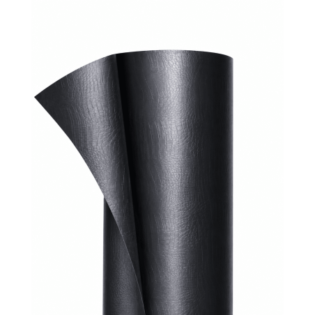 Vinil Adhesivo Decorativo Tipo Cuero Negro