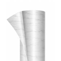 Vinil Adhesivo Decorativo Mármol Blanco Veteado Gris