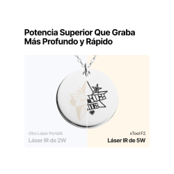 Máquina de Grabado Láser Portátil Dual F2 - XTOOL