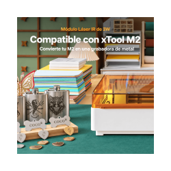 Módulo Láser Infrarrojo M2 para Grabar Metal (1064nm) - XTOOL