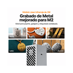 Módulo Láser Infrarrojo M2 para Grabar Metal (1064nm) - XTOOL
