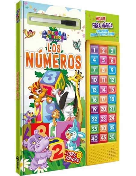 Los números mega sonidos mágicos, LATINBOOKS