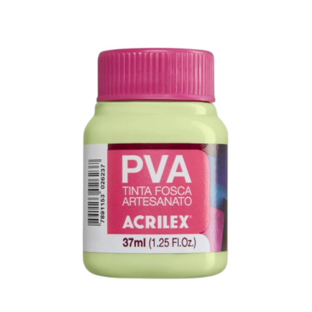 Pintura para Artesanía PVA Verde Alecrim 37ml, ACRILEX