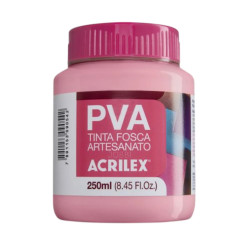 Pintura para Artesanía PVA Rosa Antiguo 250ml, ACRILEX