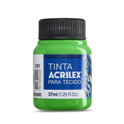 Pintura Fluorescente para Tela 37ml Verde 101 - ACRILEX